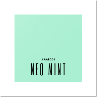 Color of 2020 Neo Mint Posters and Art